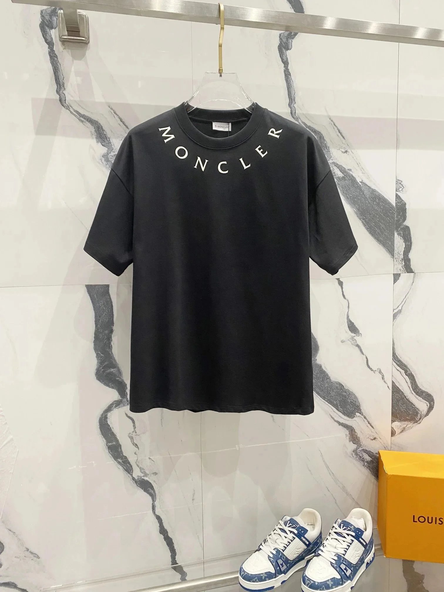 Moncler T-Shirts Logo Graphic image 10