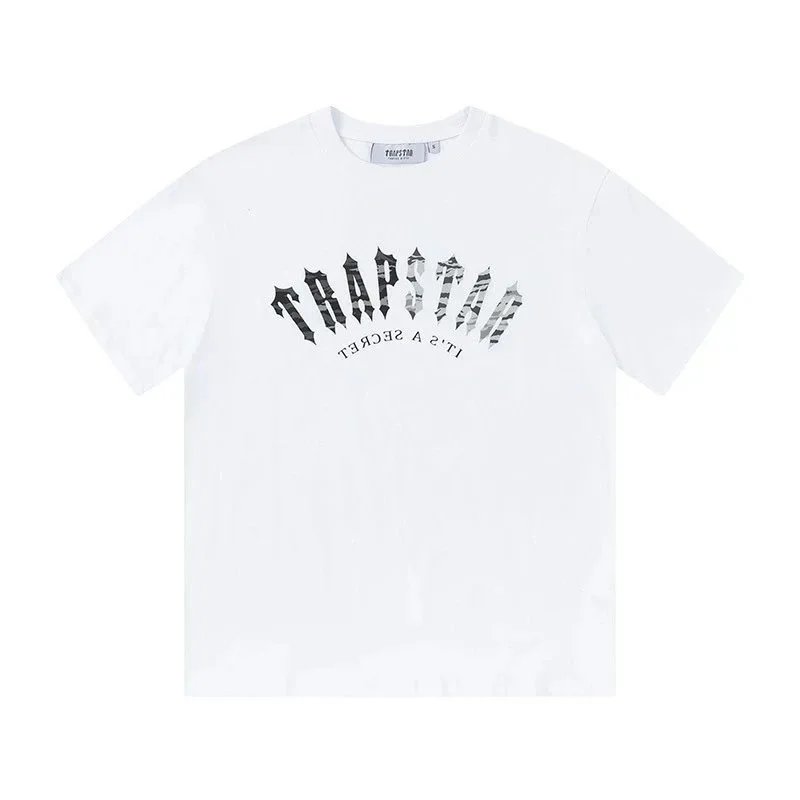 Trapstar Arch Logo White Black Streetwear T-Shirt