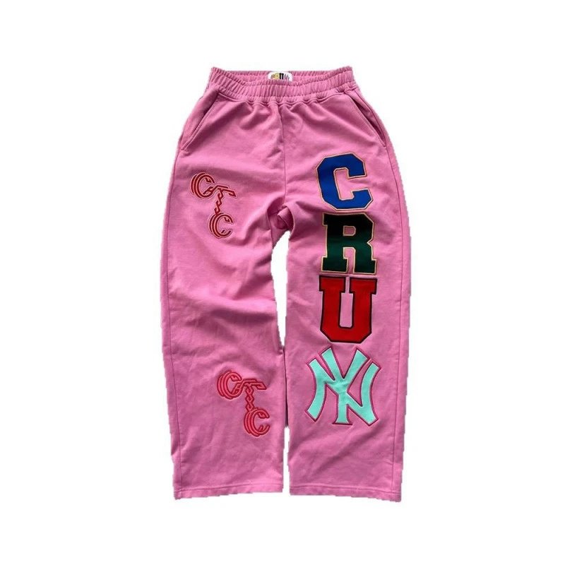 Unbranded Trousers Straight-Leg Graphic Appliqué image 4