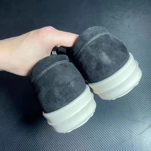 Unbranded Sneakers Low-Top Suede with Contrast Side Panel product detail image 8