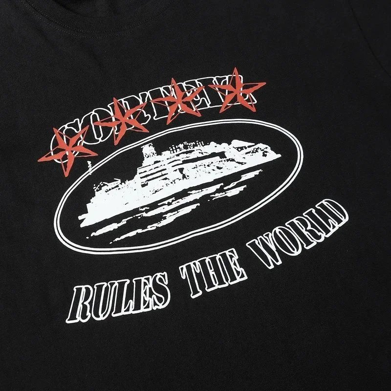 Cobain Rules The World Graphic Print T-Shirt
