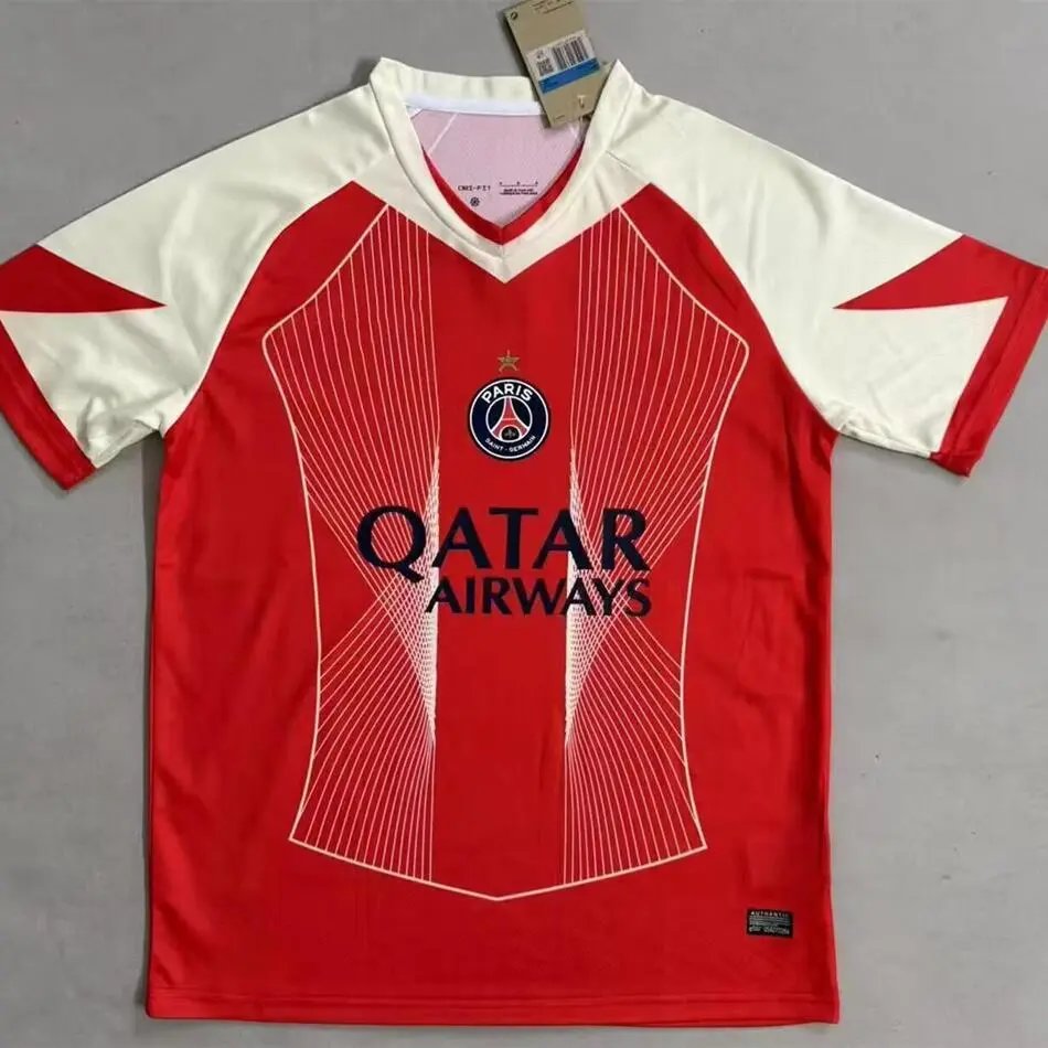 A Bathing Ape Football Jerseys Inter Miami CF camouflage jersey — 2526 Paris Special Edition Red K