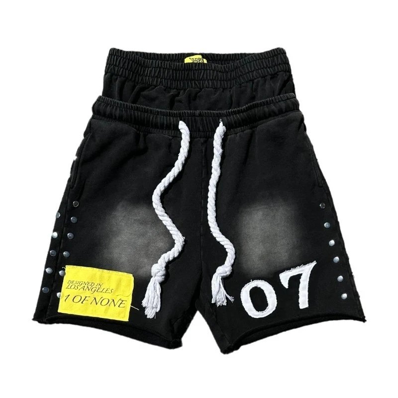 Black Denim Shorts Black Washed Casual