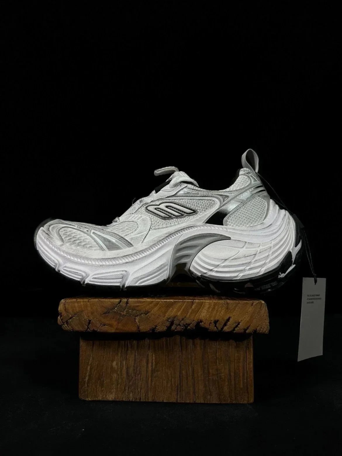 Skechers D'Lites Black Grey Chunky Sneakers