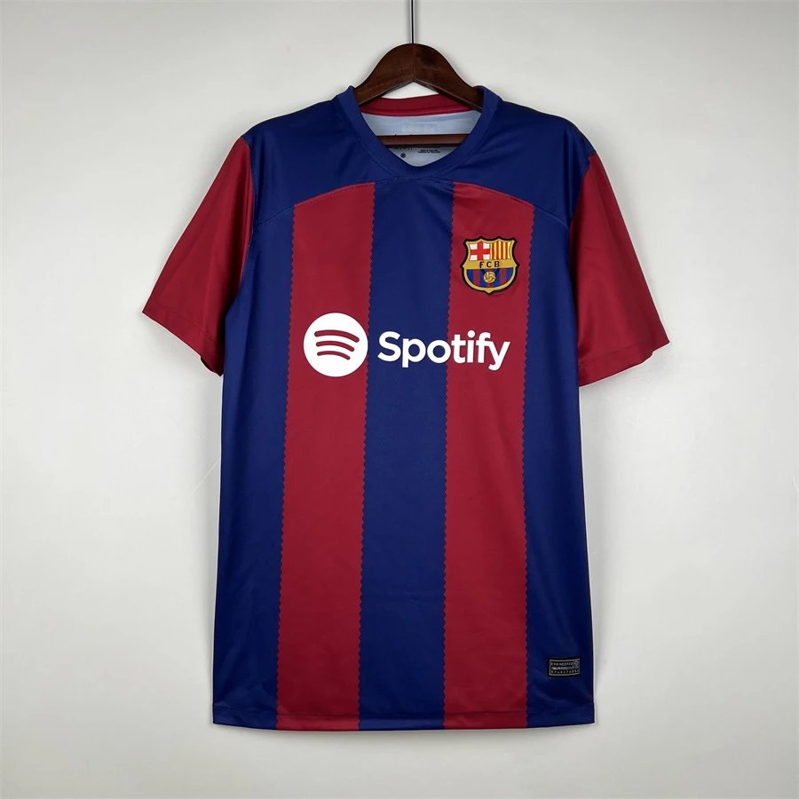 FC Barcelona Football Jerseys Assorted short-sleeve jersey designs — 2324 Barcelona home game