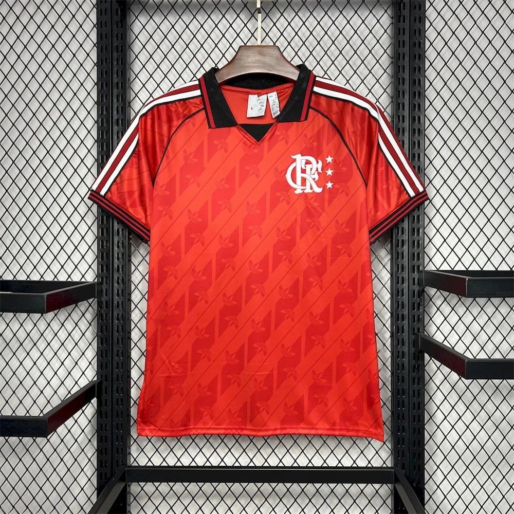A Bathing Ape Football Jerseys Inter Miami CF camouflage jersey — 2425 Flamenco Retro Red