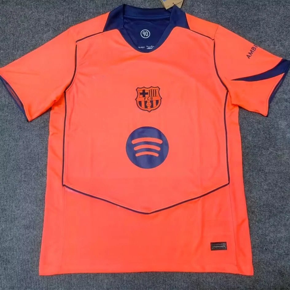 FC Barcelona Football Jerseys Short-Sleeve Jersey — 2526 Barcelona away games