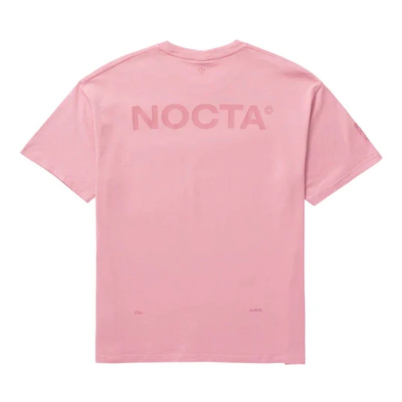 NOCTA T-Shirts Logo Print Short-Sleeve T-Shirt — Pink