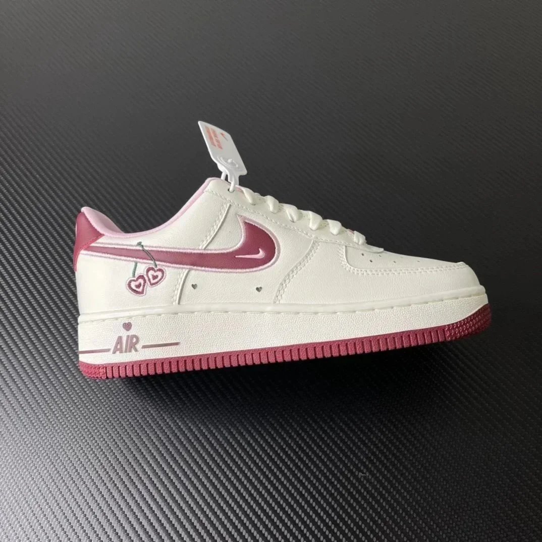 Nike Air Force 1 White Black Classic Sneakers