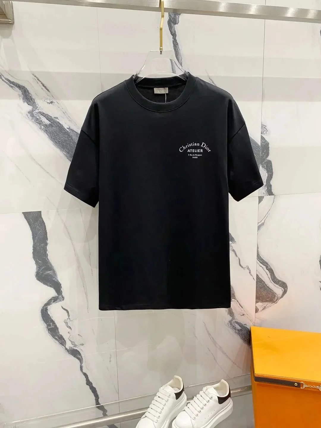 Dior T-Shirts Logo and Oblique Print — 29