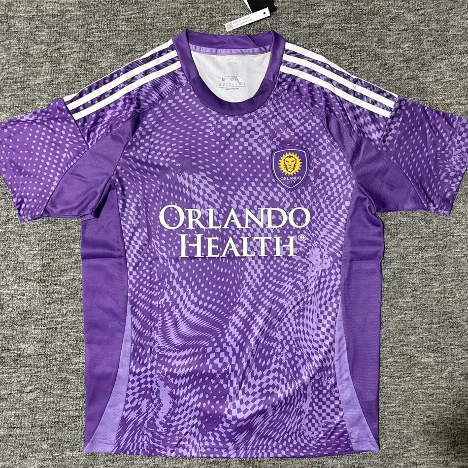 A Bathing Ape Football Jerseys Inter Miami CF camouflage jersey — 2526 Orlando Home Purple
