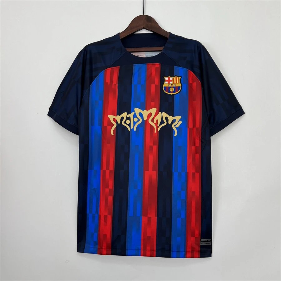 FC Barcelona Football Jerseys Assorted short-sleeve jersey designs — 2223 Barcelona Home Special Edition