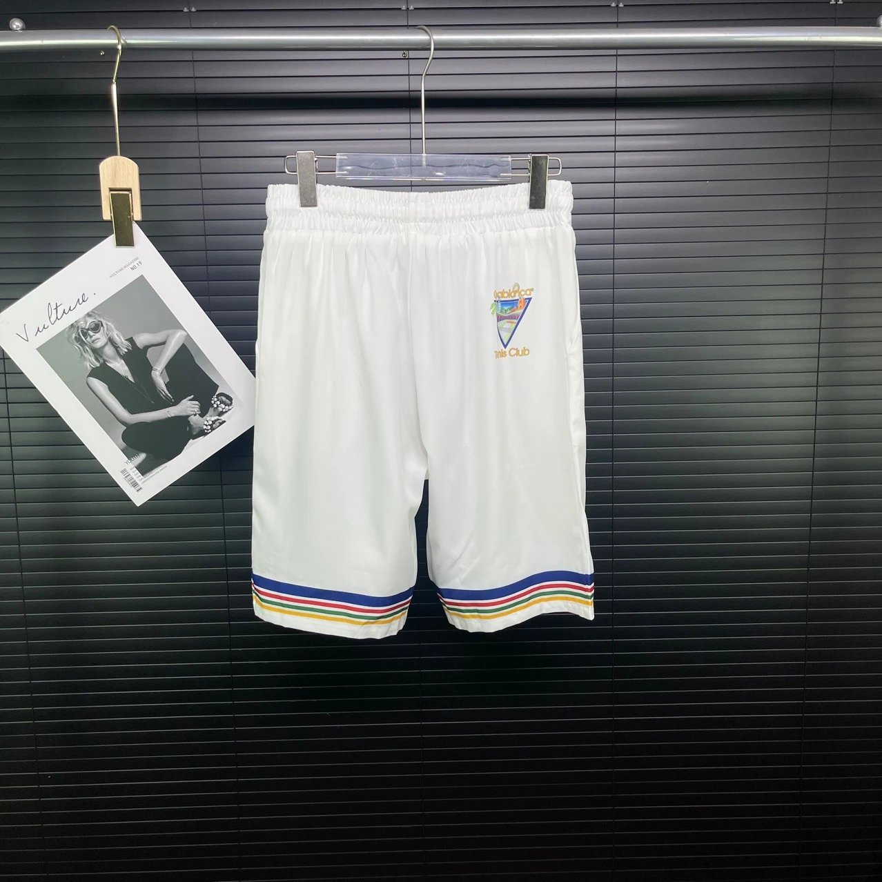 Casablanca Tennis Club White Retro Sport Shirt