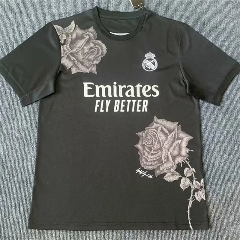 Unbranded Football Jerseys Club team designs — 2425 Real Madrid Y3 Black