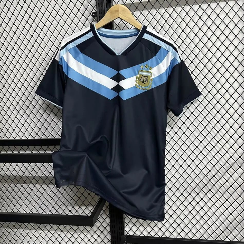 Kelme Football Jerseys National team — 2026 Argentina Black
