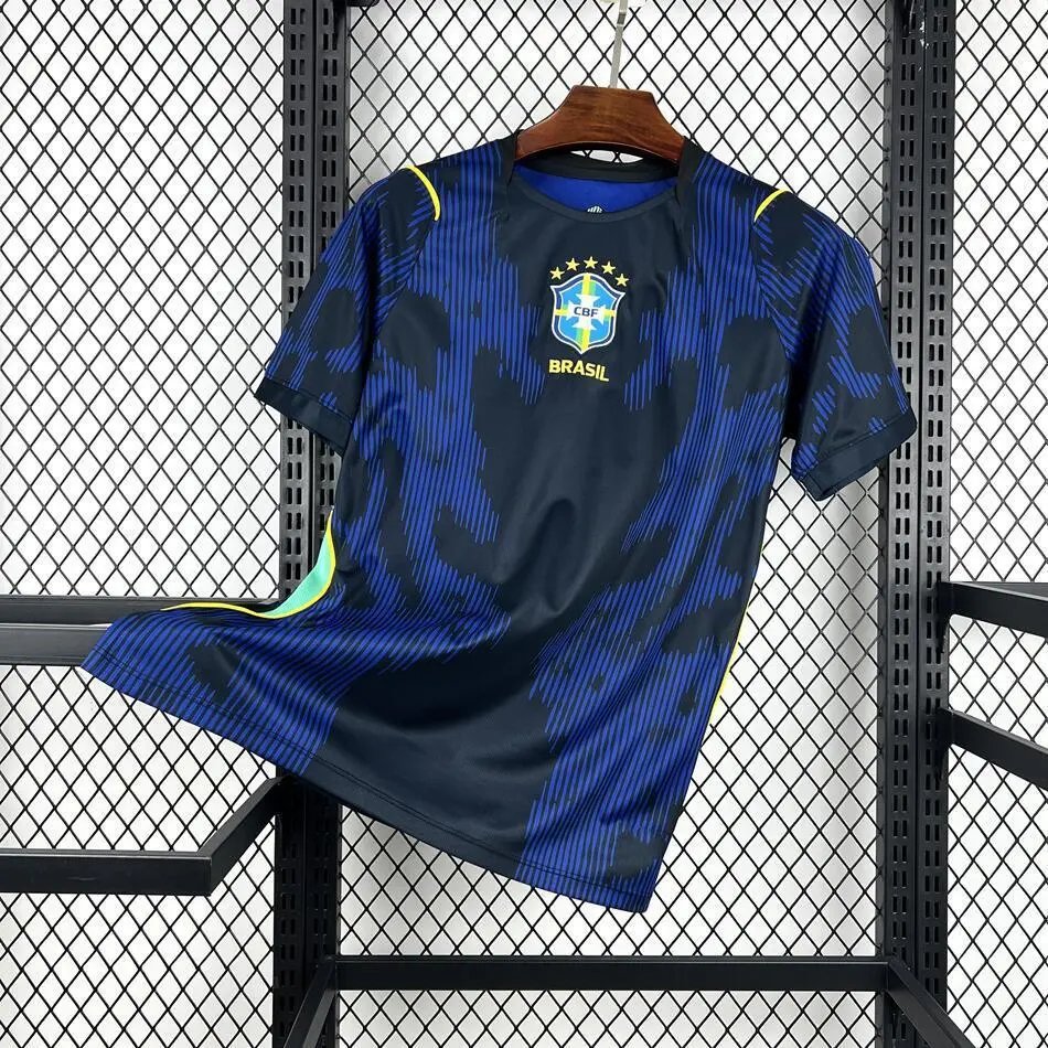 Kelme Football Jerseys National team — 2026 Brazil away game