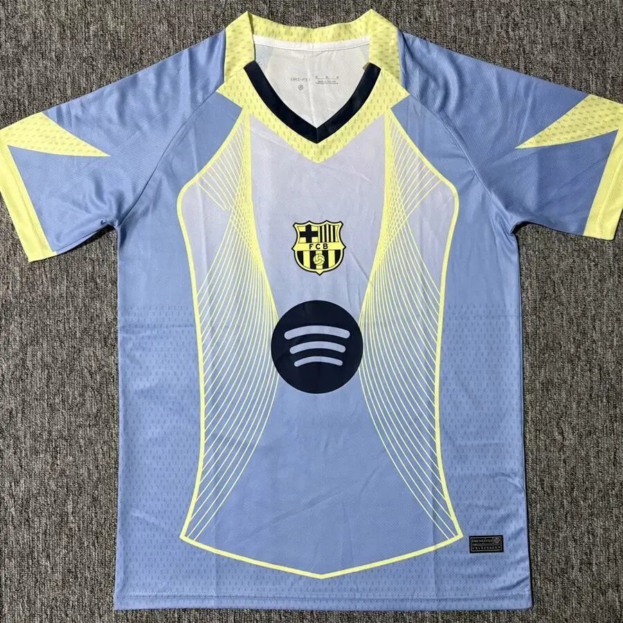 Unbranded Football Jerseys Club team designs — 2526 Barcelona Sky Blue Special Edition T-shirt