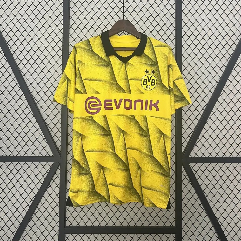 BVB 2023 24 Yellow Black Home Soccer Jersey