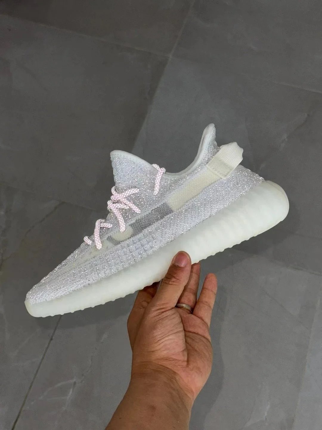 Adidas Yeezy Boost 350 V2 Zebra White Casual Sneakers