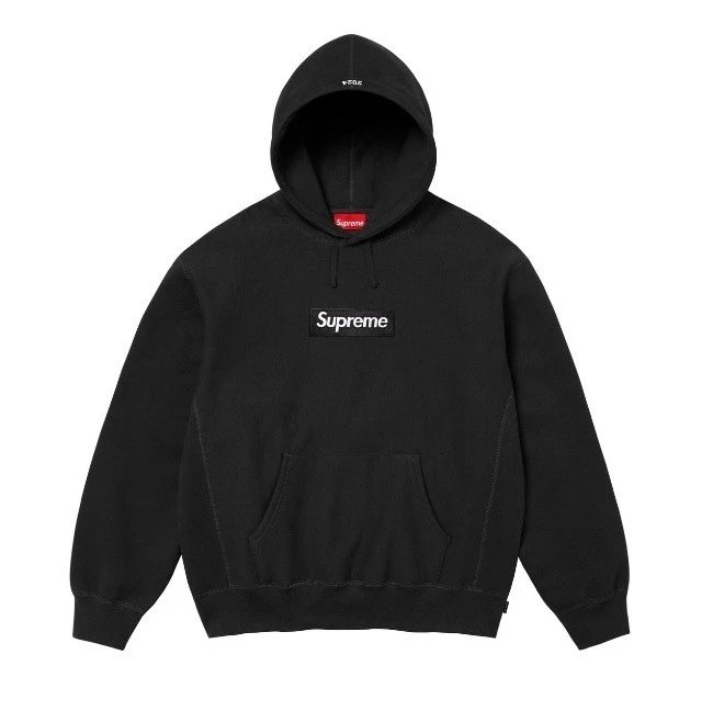 Supreme Hoodies & Sweatshirts Box Logo Pullover Hoodie — E586 black