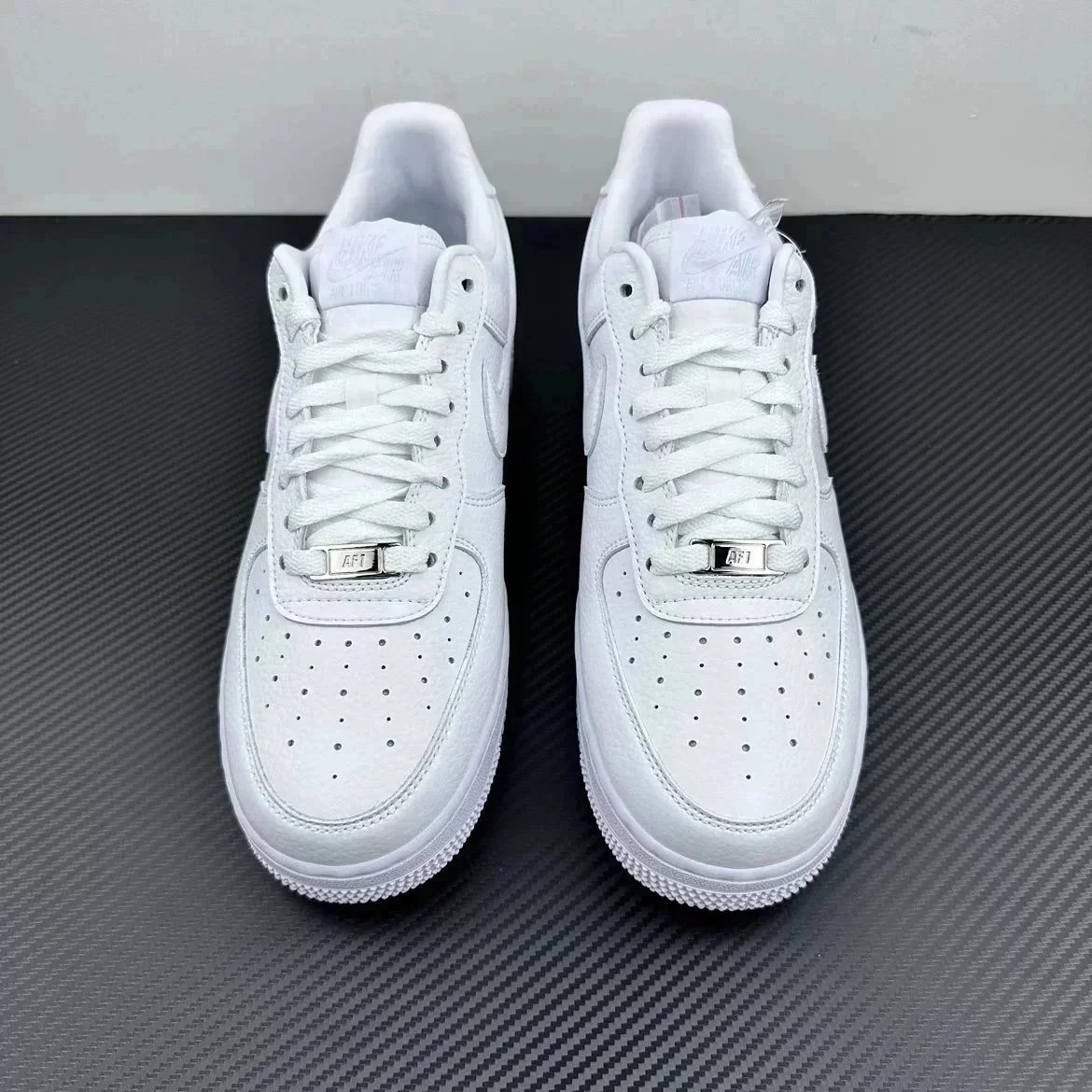 Nike Air Force 1 White Leather Casual Sneakers