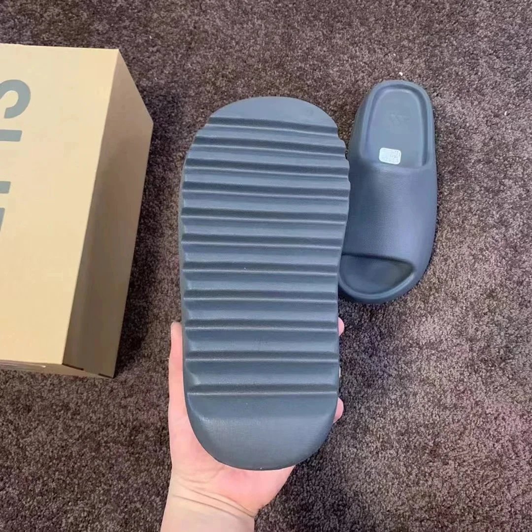 Yeezy Slide Grey Chunky Sole Slippers