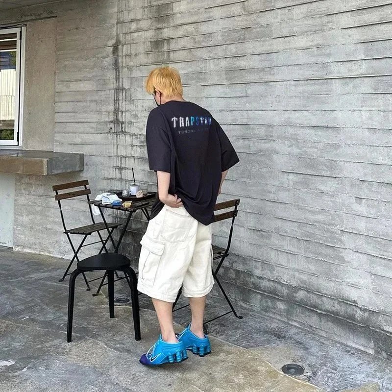 Trapstar Black Graphic Print Streetwear T-Shirt