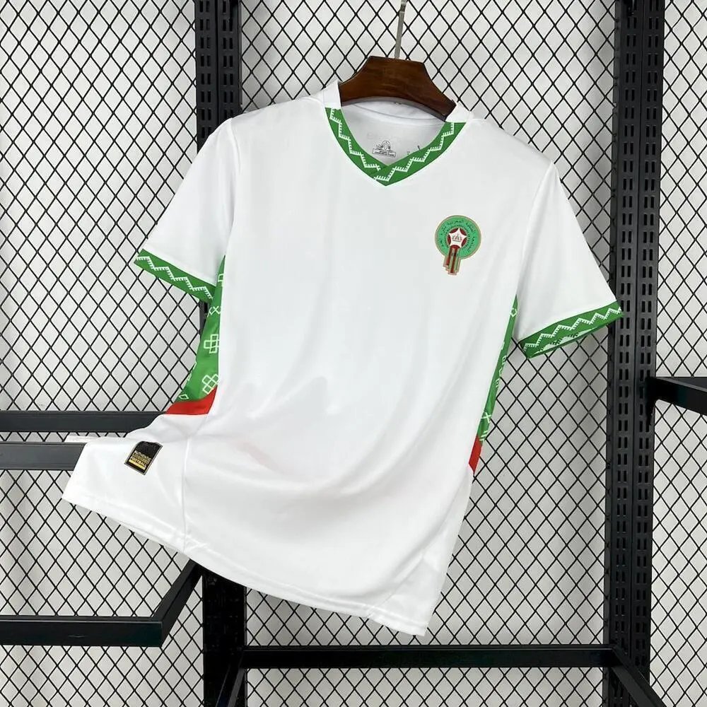 Unbranded Football Jerseys National Team Graphic Jersey — 2425 Morocco away game