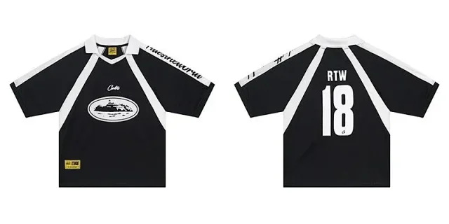 Corteiz Football Jerseys RTW 18 Short-Sleeve Jersey product detail image 1
