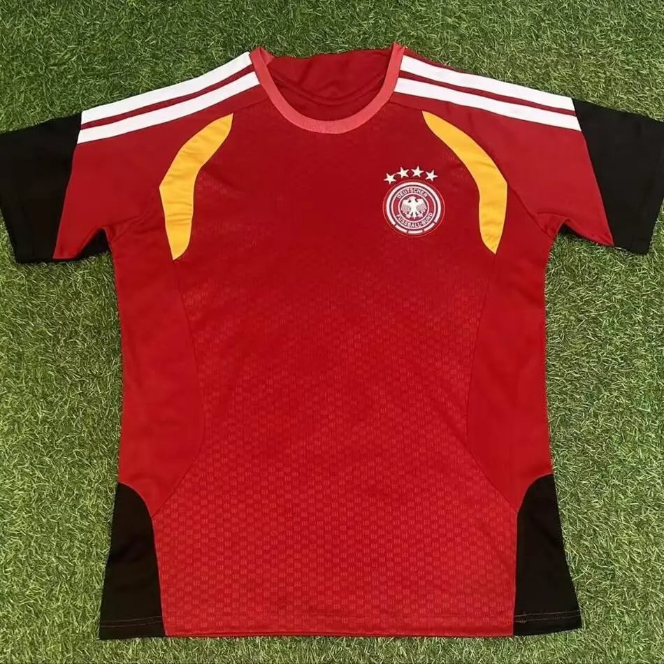 DFB Football Jerseys Germany National Team short-sleeve jersey — 2627 German Red Training Jersey