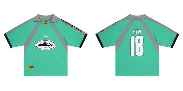 Corteiz Football Jerseys RTW 18 Short-Sleeve Jersey product detail image 9