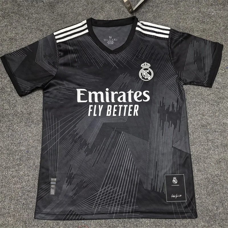 Unbranded Football Jerseys Club team designs — 2223 Real Madrid Y3 Black