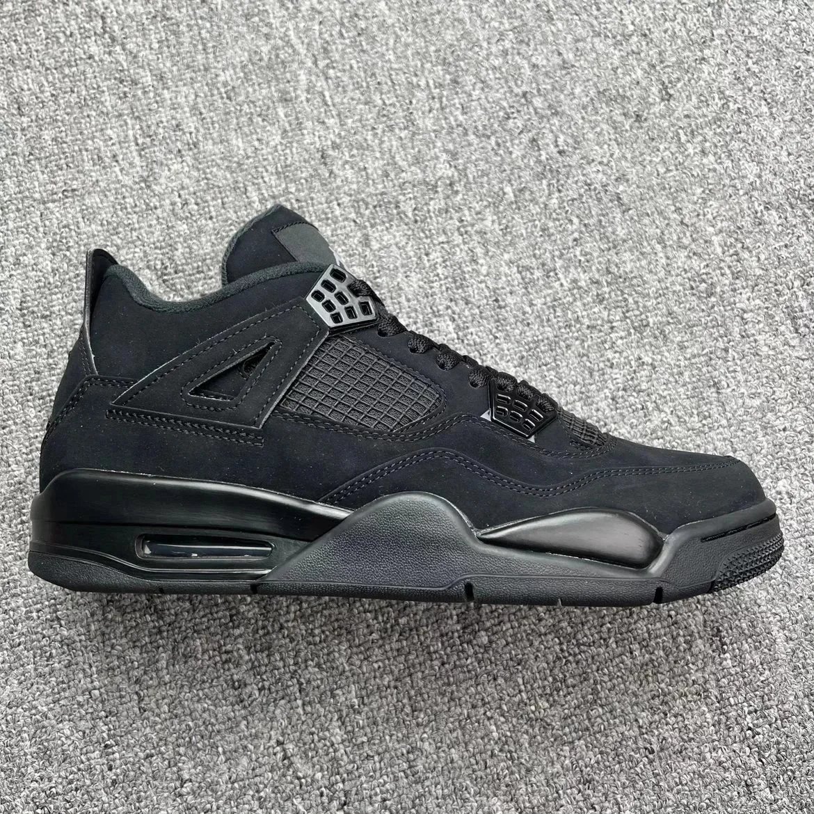 Nike Air Jordan 4 White Black Cement Retro Sneakers