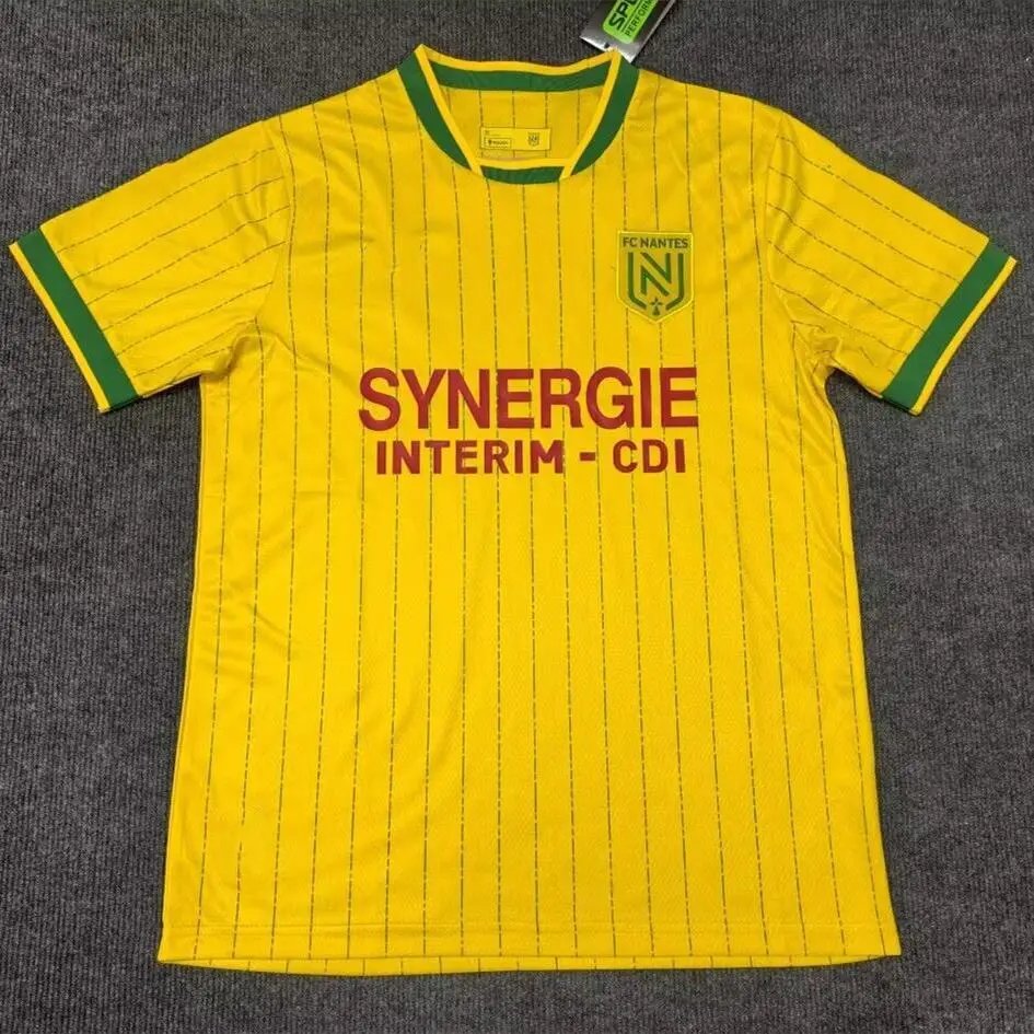 Kappa Football Jerseys Short-Sleeve Club Jersey — 2526 Nantes Home