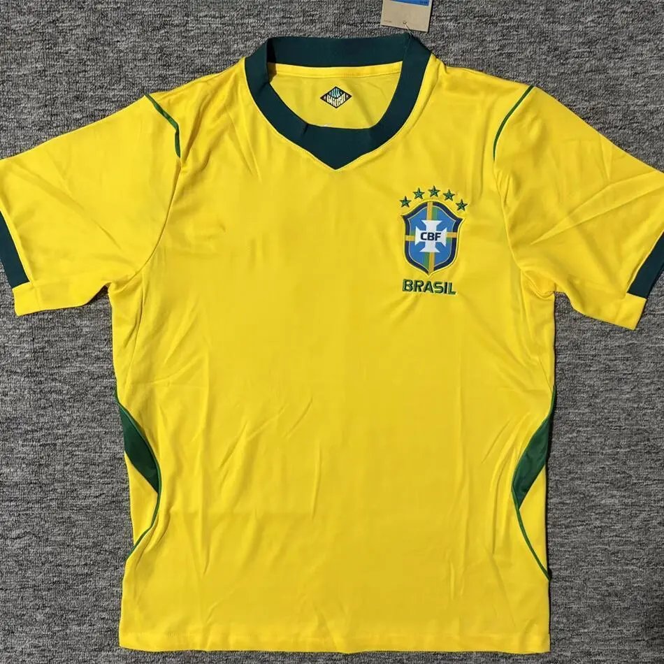 Kelme Football Jerseys National team — 2026 Brazil Home Stadium