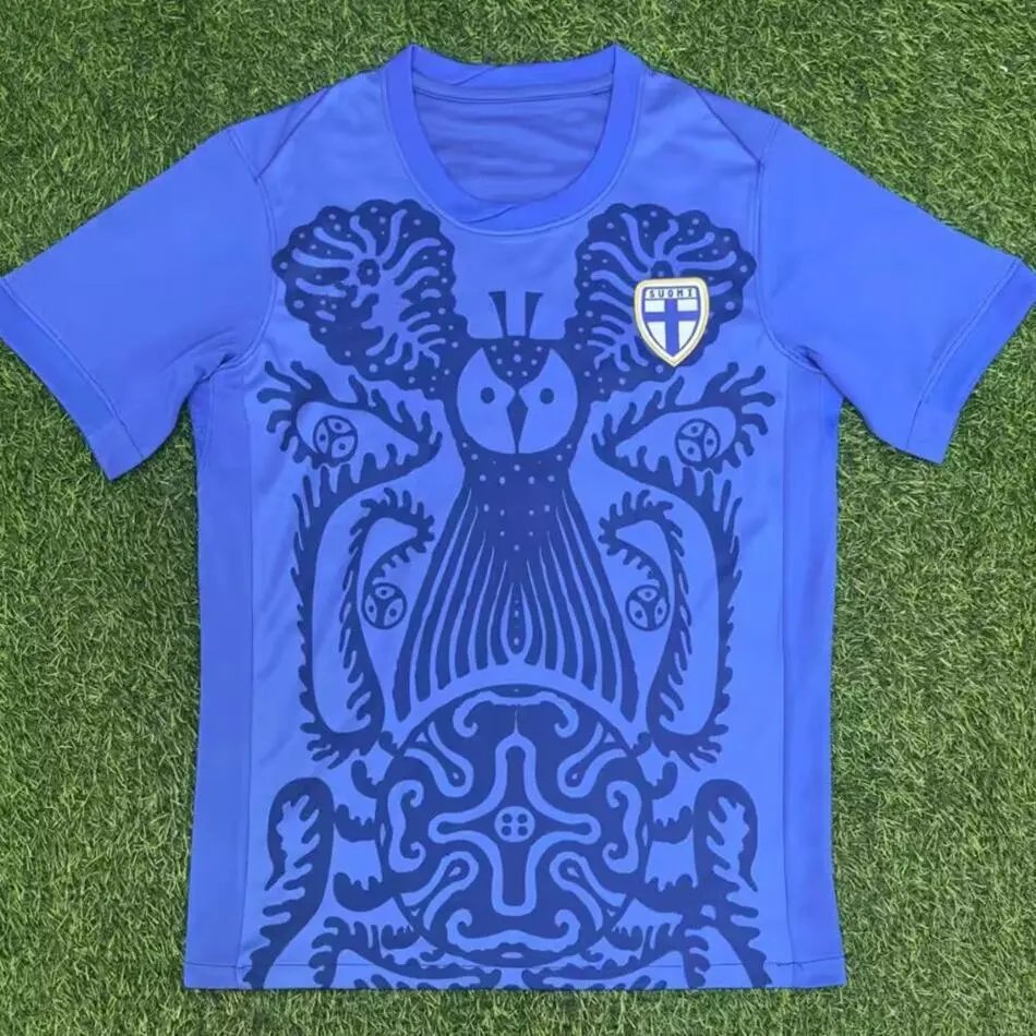 Kelme Football Jerseys National team — 2026 Finland away game