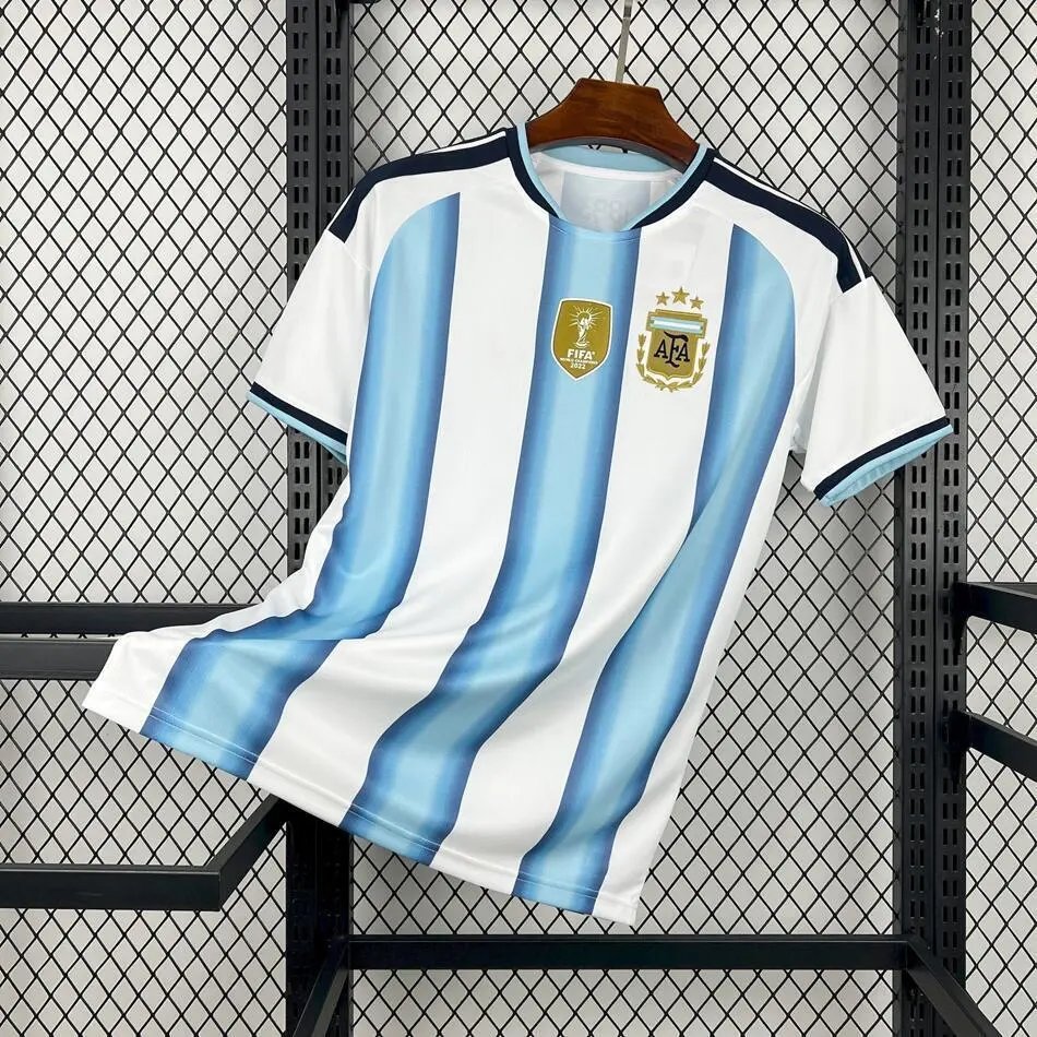 Kelme Football Jerseys National team — 2026 Argentina home jersey with emblem