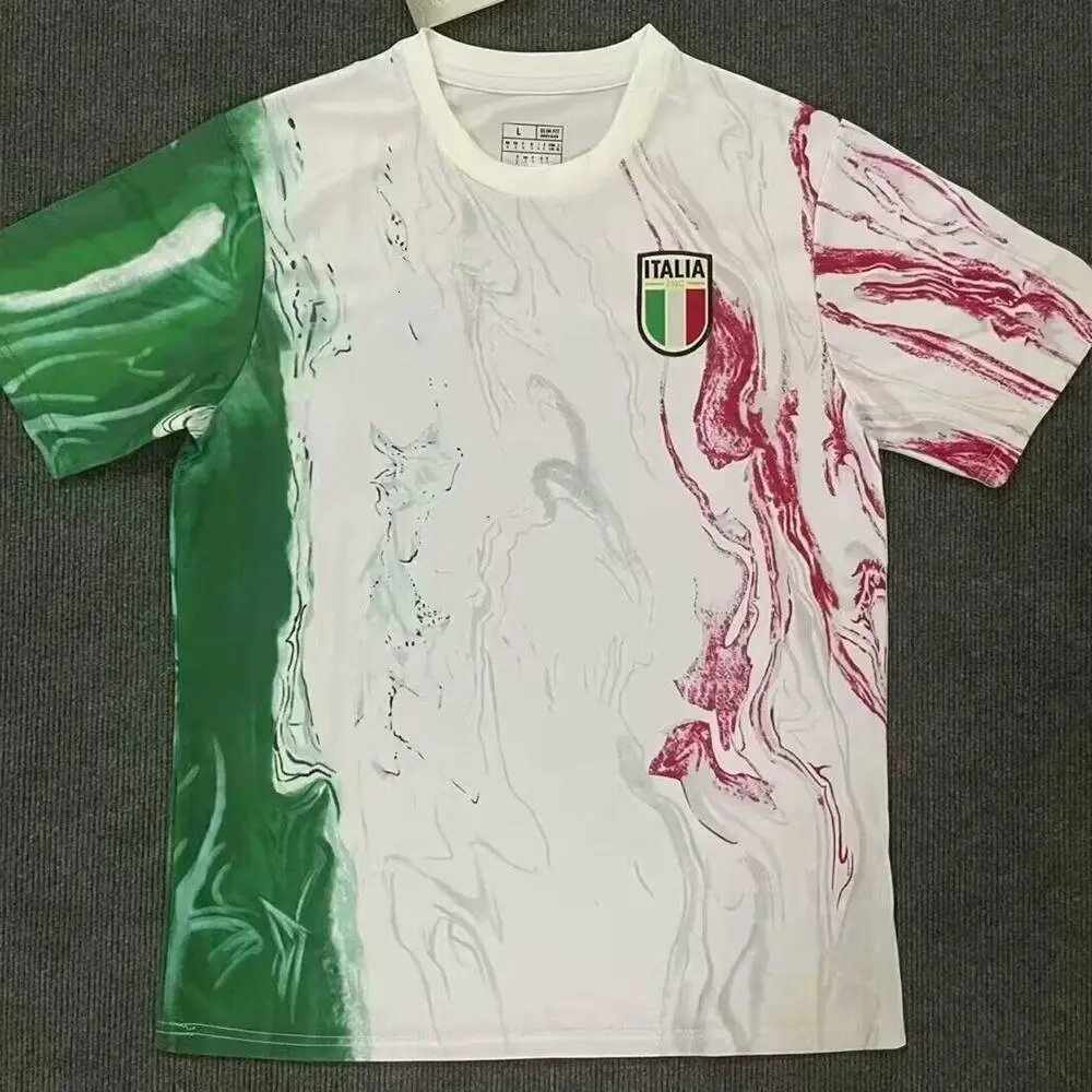 Adidas Football Jerseys National Team — 2324 Italy white green