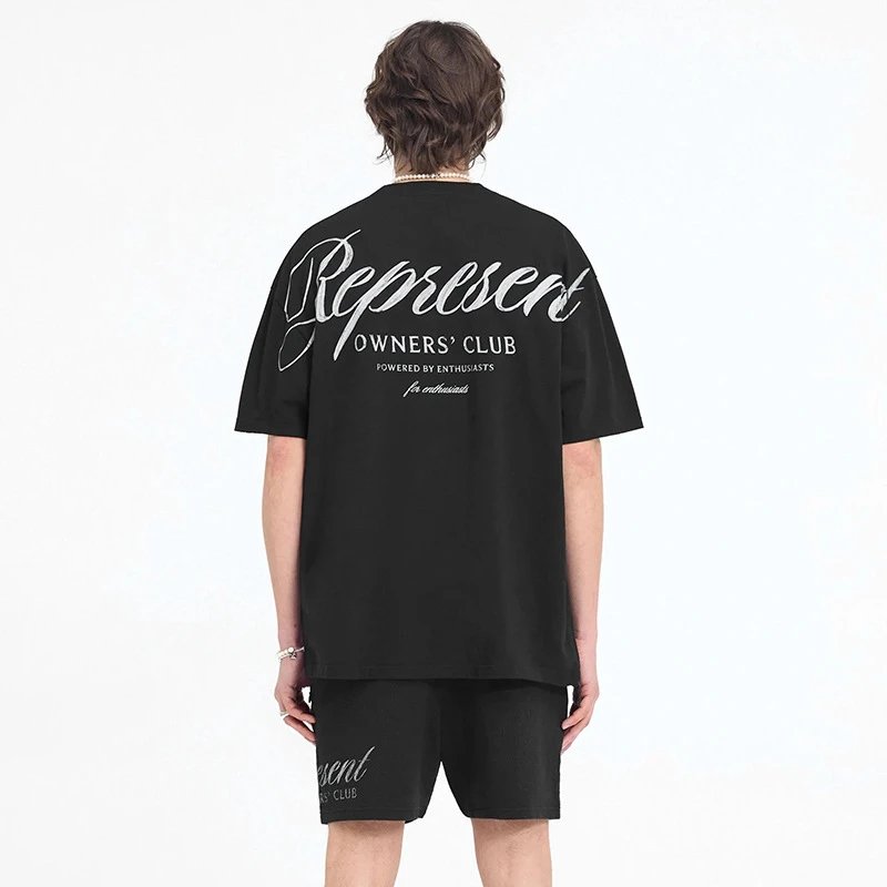 Represents Owners' Club Off White Graphic Print T-Shirt
