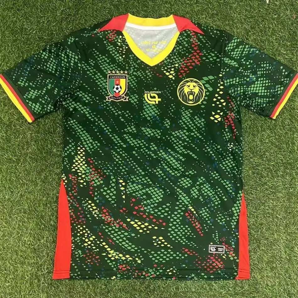 Unbranded Football Jerseys National Team Jersey — 2627 Cameroon Green
