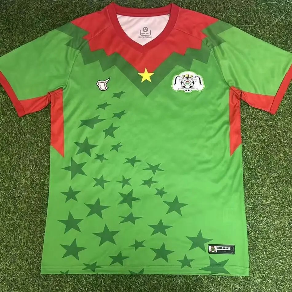 Unbranded Football Jerseys National Team Jersey — 2627 Burkina Faso Green