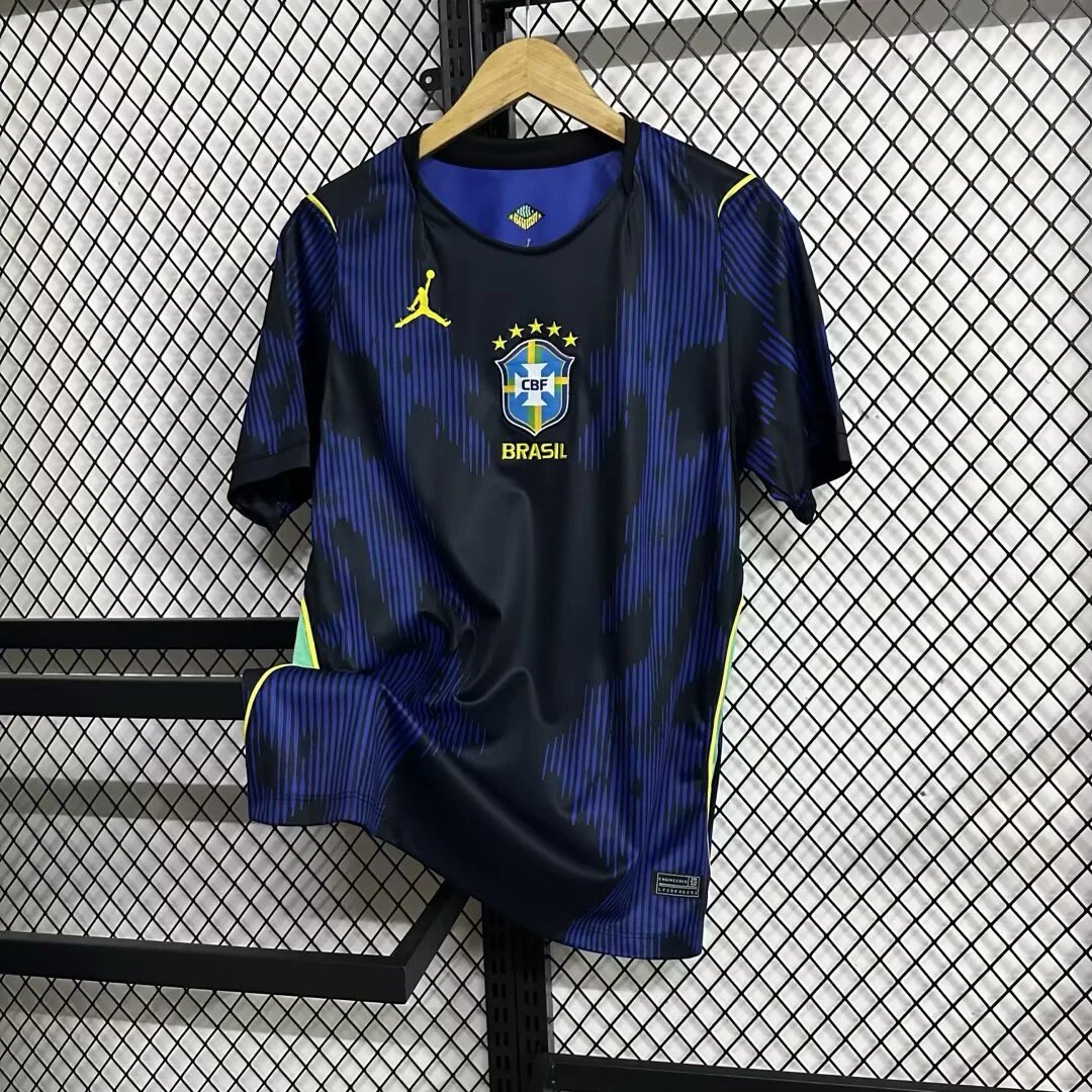 Unbranded Football Jerseys National Team — 2627 Brazil away game