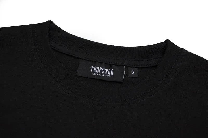 Trapstar Black Graphic Print Streetwear T-Shirt