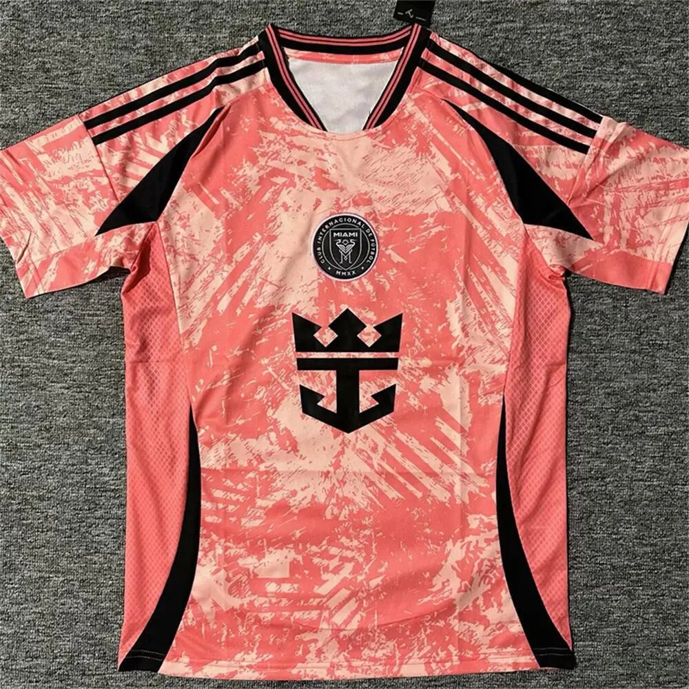 Inter Miami CF Football Jerseys Short-Sleeve Jersey — 2425 Miami Special Edition Orange