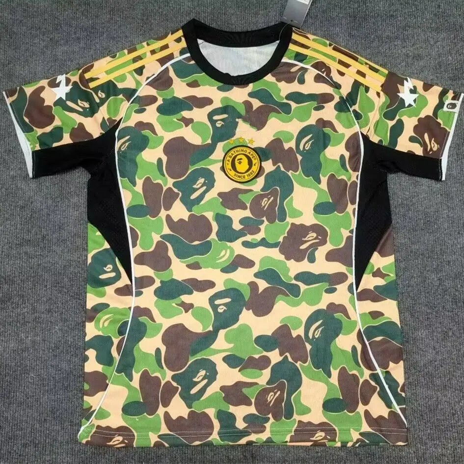 Inter Miami CF Football Jerseys Short-Sleeve Jersey — 2526 Miami Camouflage Army Green
