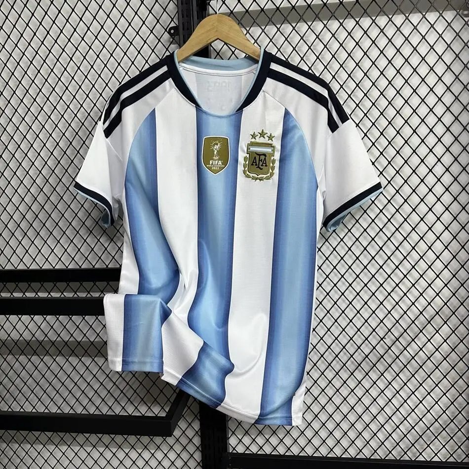 Argentina Football Association Jerseys National Team Jersey — 2627 Argentina with stamp