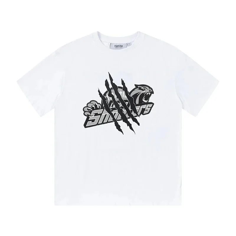 TOKYTO Graphic Tiger Claw White Black Streetwear T-Shirt