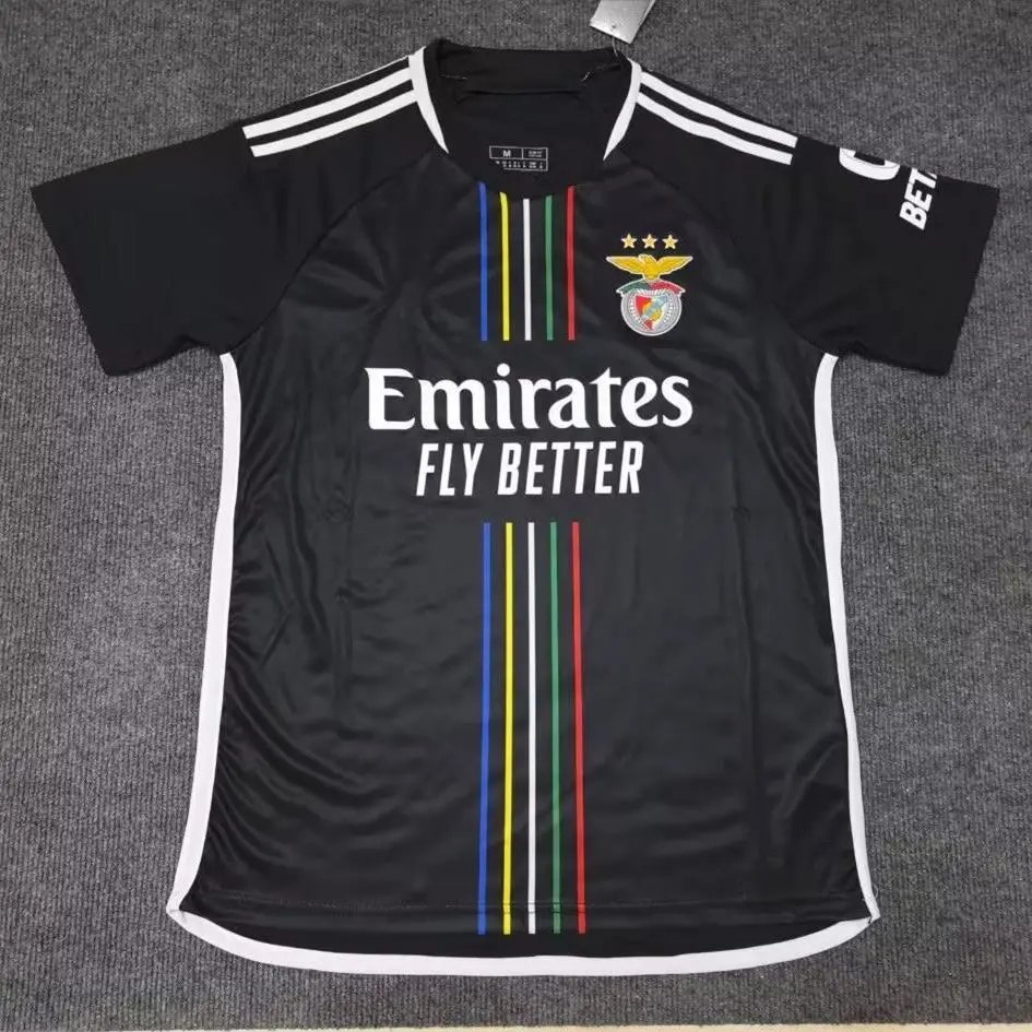 Unbranded Football Jerseys Short-Sleeve Portugal and Club Jersey — 2324 Benfica away game