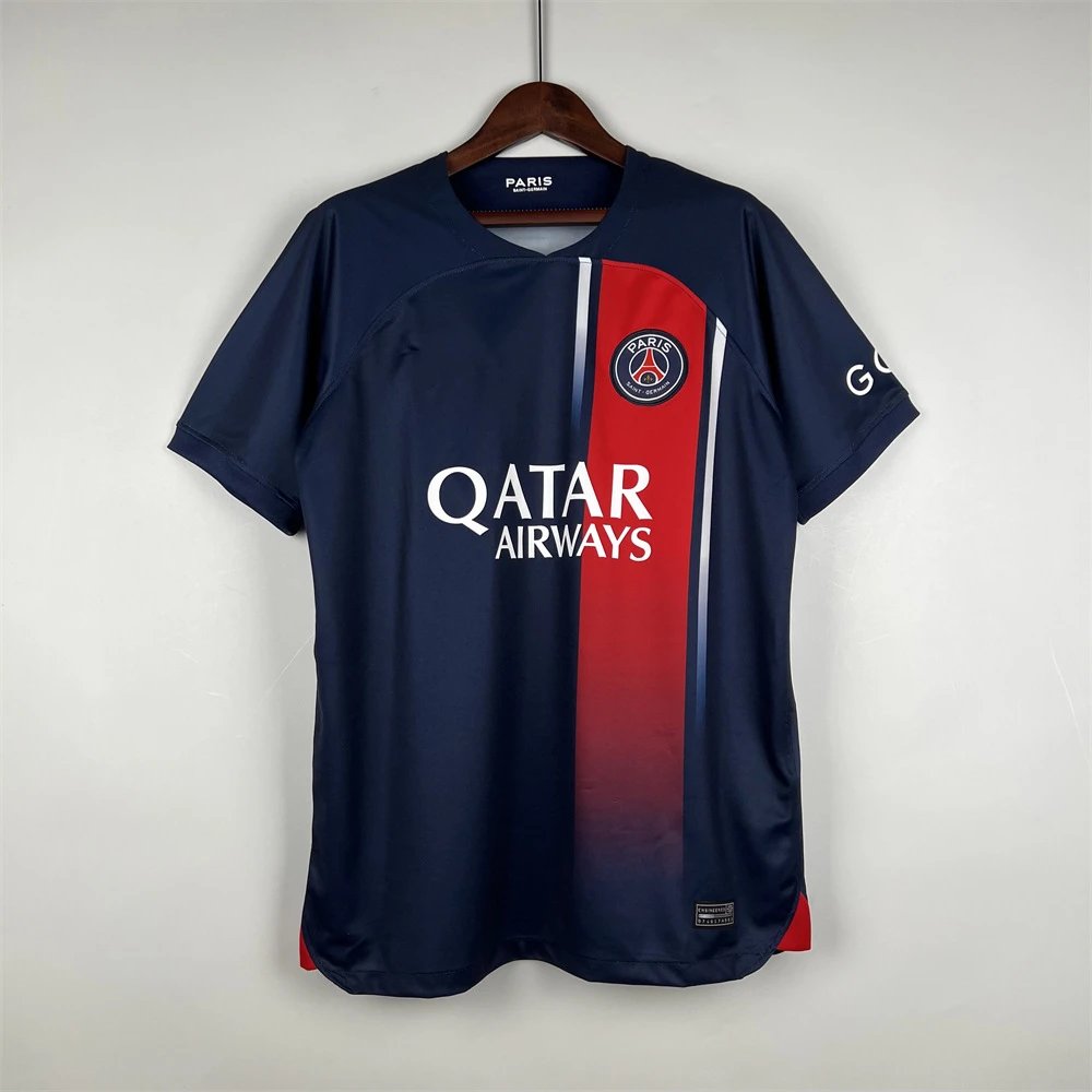 Paris Saint-Germain Football Jerseys Short-Sleeve Jersey — 23-24 Paris home stadium