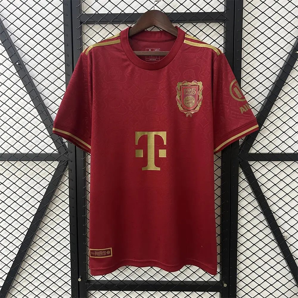 FC Bayern Munich Football Jerseys — 2526 Bayern 125th Anniversary Red